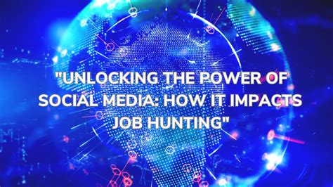 How Social Media Impacts Job Search