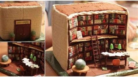 How The Famous Library Cake Came To Be - Bookstr