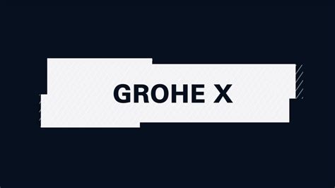 How To - GROHE X