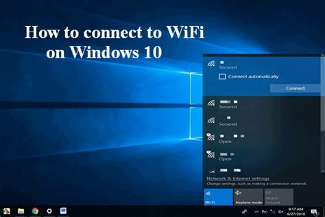How To A WiFi Network in Windows 10