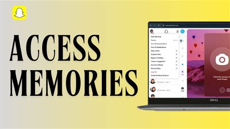 How To Access Memories on Snapchat Web YouTube.
