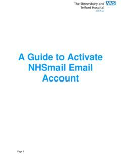 How To Access Your NHSmail Account F…