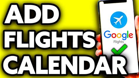 How To Add A Flight To Google Calendar