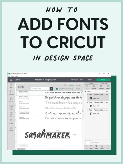 How To Add A Font To Cricut Design Space On Mac Best Design Idea