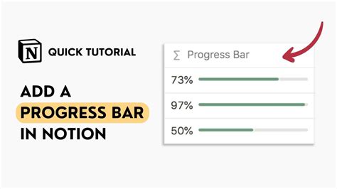 How To Add A Progress Bar In Notion Excel Me