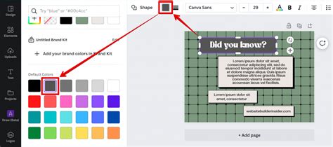 How To Add Background To Text In Canva Using Text Effects Otosection