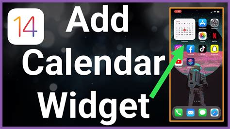 How To Add Calendar Widget On Iphone