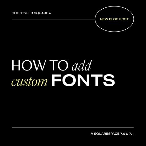 How To Add Custom Font to Squarespace (Easy Tutorial + Video)