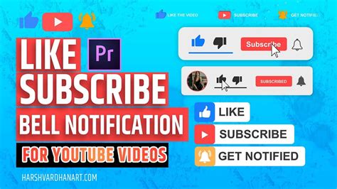 How To Add Like And Subscribe Button On Youtube Video Premiere Pro The