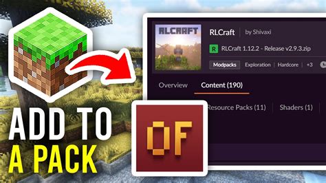 How To Add Optifine to a Modpack YouTube