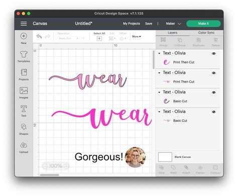 How To Add Tails To Fonts In Cricut On Iphone Best Design Idea
