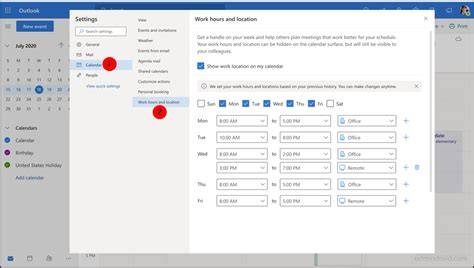 How To Add Work Hours To Outlook Calendar