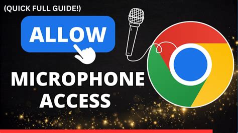 How To Allow Microphone Access On Chrome Address Bar There You