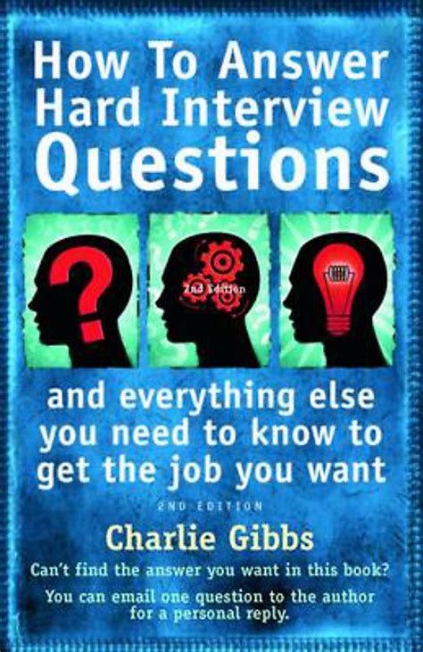 How To Answer Hard Interview Questions Charlie Gibbs Pdf