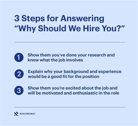 How To Answer Job Interview Questions Why Should I Hire You