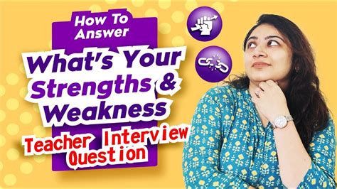 How To Answer Weakness Question In Teacher Interview