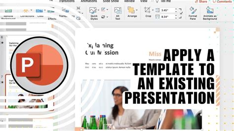 How To Apply A Ppt Template To An Existing Presentation