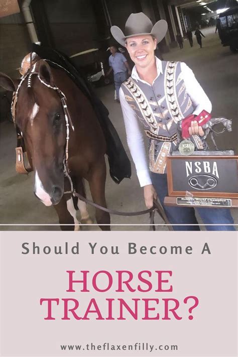 How To Apply To A College To Become A Horse Trianer?