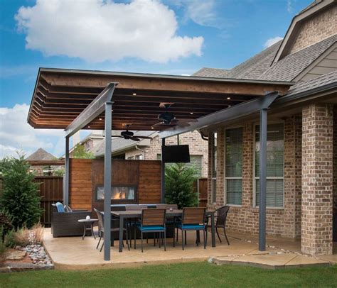 How To Attach A Patio Roof To A Brick House