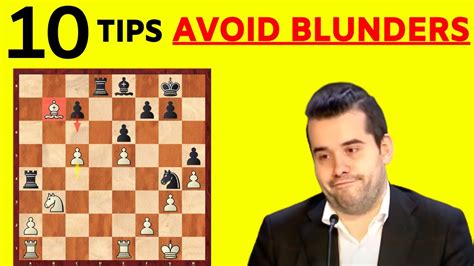 How To Avoid Blunders In Chess YouTube