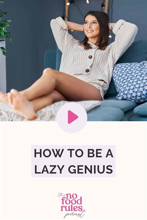 How To Be A Lazy Genius - Colleen Christensen Nutrition