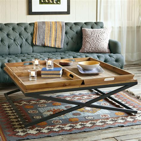 How To Beautifully Style A Decorative Tray For Your Coffee Table