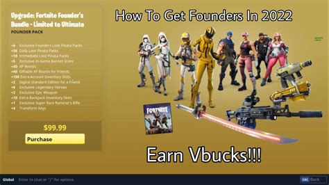 How To Become A FOUNDER in Fortnite 2024 - YouTube