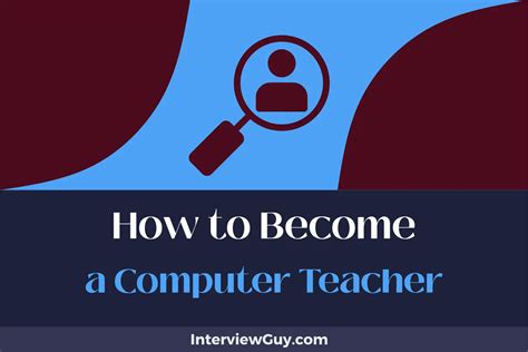 How To Become a Computer Teacher Indeed.com