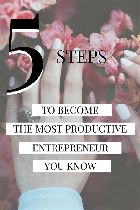 How To Become a More Productive And Efficient Entrepreneur in a Few Steps