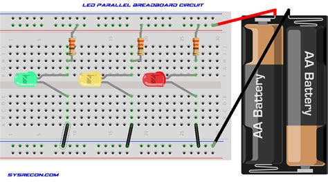 How To Breadboard A Parallel Circuit Wiring Diagram