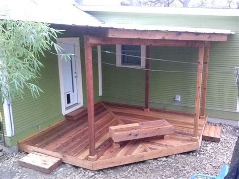 How To Build A Awning Over A Deck Homideal