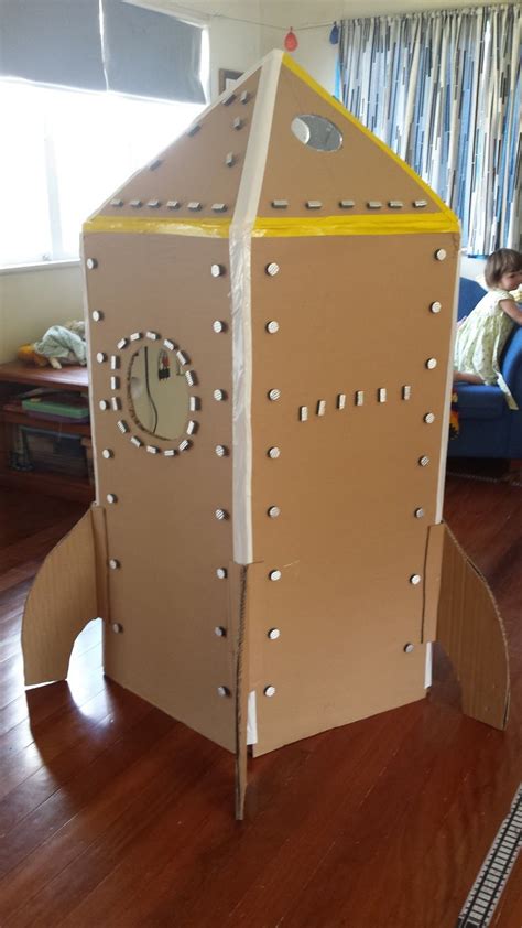 How To Build A Cardboard Rocket