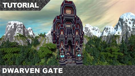 How To Build A DWARVEN MINE Entrance! Minecraft Tutorial YouTube