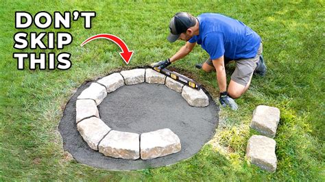 How To Build A Fire Pit With Cinder Blocks StepbyStep Guide