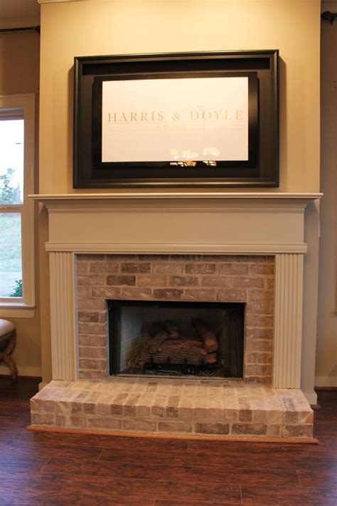 How To Build A Fireplace Surround Over Brick Fireplace Guide by Linda