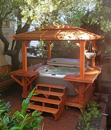 How To Build A Hot Tub Shelter in Your Garden