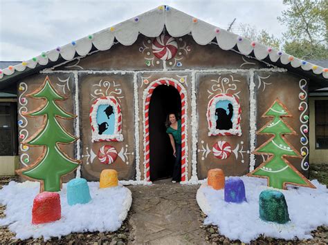 How To Build A Life-Size Gingerbread House