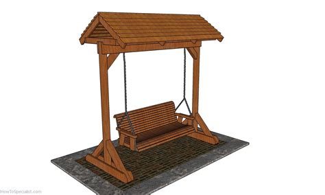 How To Build A Porch Swing With Frame Encycloall