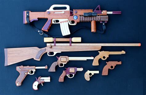 How To Build A Simple Gun Inlaid Wood Patterns, Outdoor