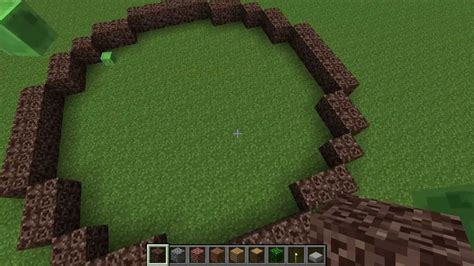 How To Build A Small Perfect Circle In Minecraft YouTube