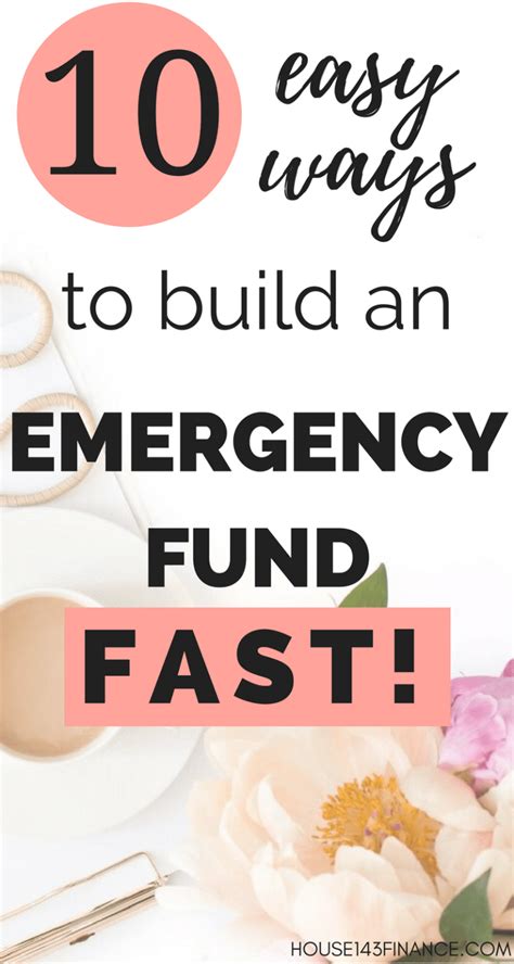 How To Build An Emergency Fund Fast And Why You Need One 