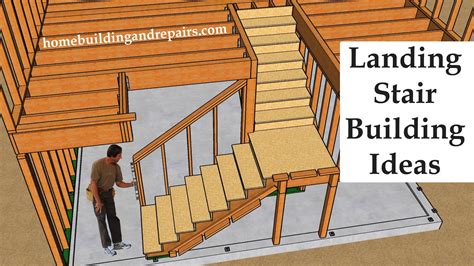 How To Build And Frame Stairs With Landings Example 1 YouTube