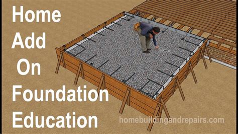 How To Build Concrete Slab Foundation For Home Addition With Existing