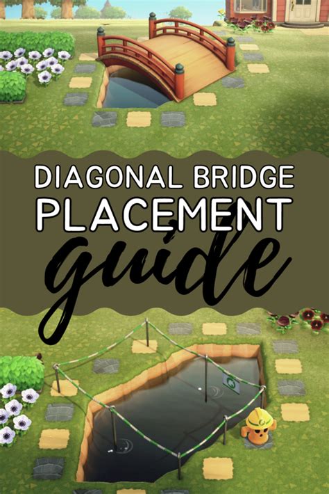 How To Build Diagonal Bridge in Animal Crossing New Horizons New
