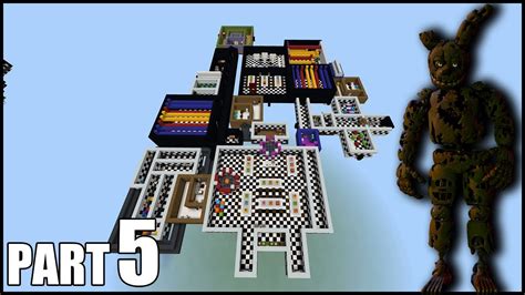 How To Build FNAF Help Wanted in Minecraft Part 5 YouTube