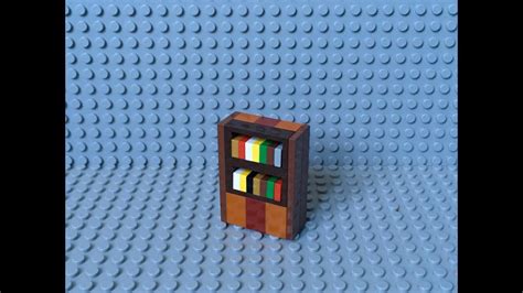 How To Build LEGO Bookshelf YouTube