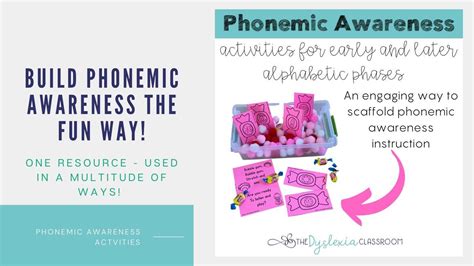 How To Build Phonemic Awareness In A Fun Way