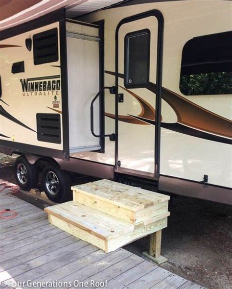 How To Build RV Steps Four Generations One Roof