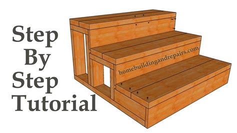 How To Build Small Stairway With Measurements And Assembly Methods