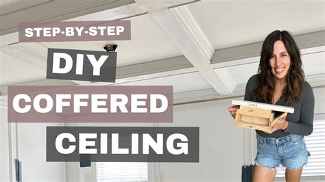 How To Build a Coffered Ceiling YouTube